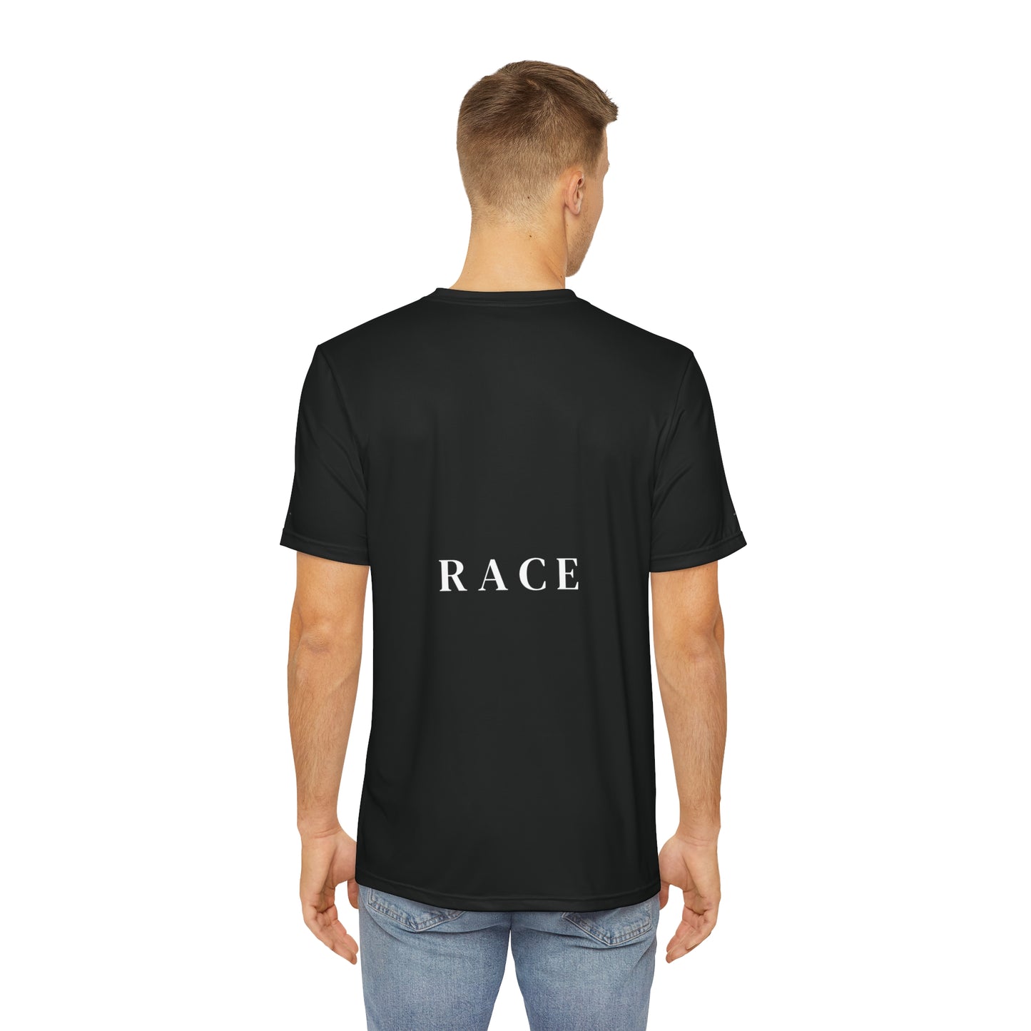 Men's Black Race Tee