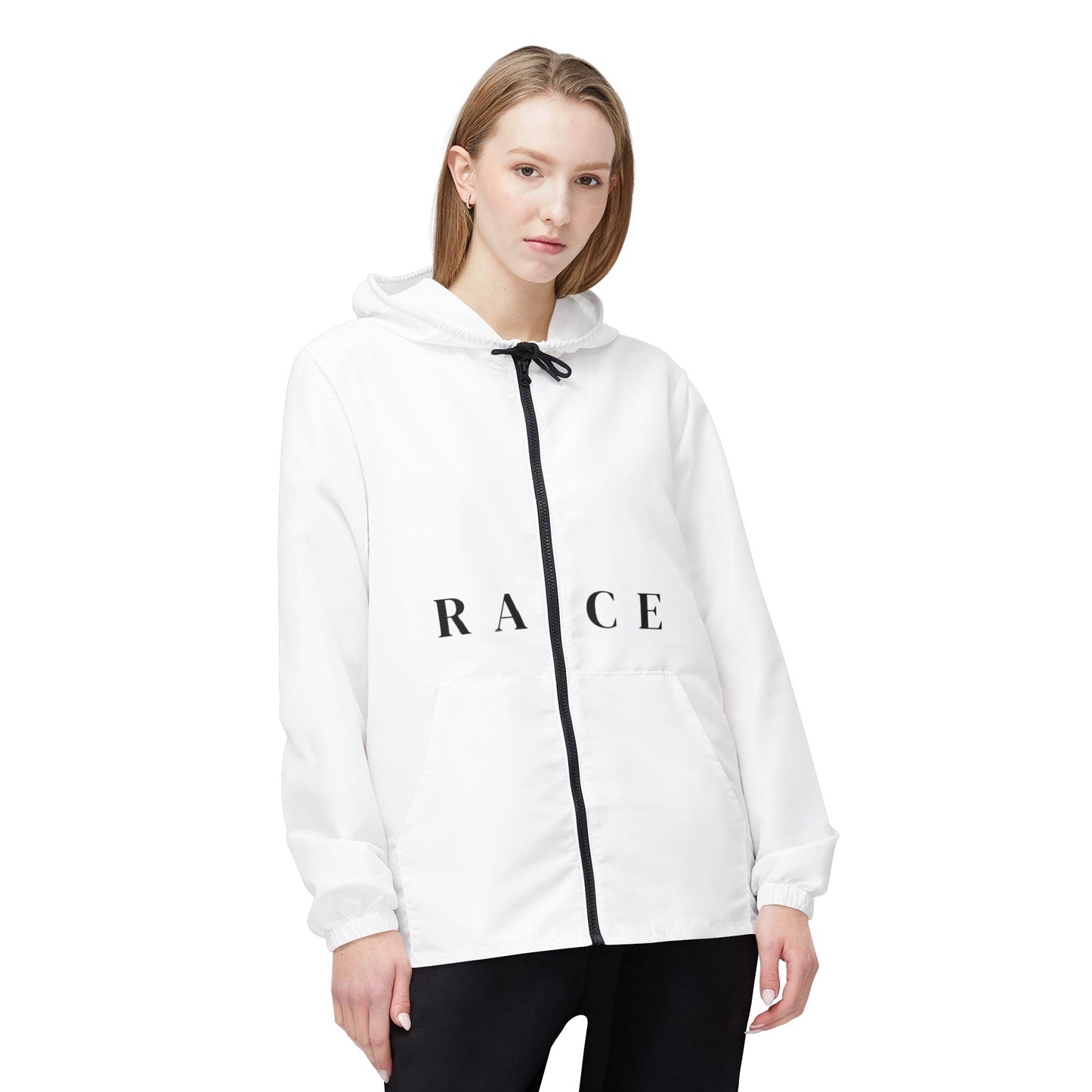 Copy of RACE Windbreaker White