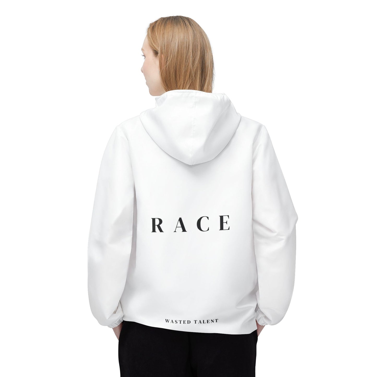 Copy of RACE Windbreaker White