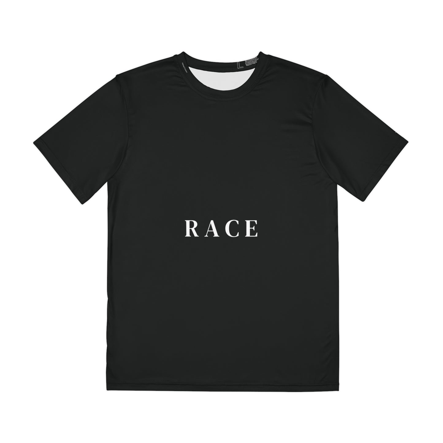 Men's Black Race Tee