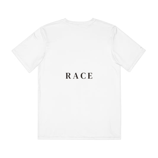 Men's White Race Tee